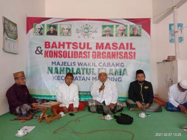 Safari Dakwah Aswaja PC LDNU Sumenep Di MWC NU Manding