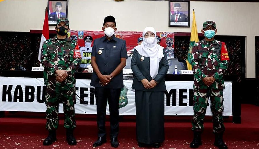 Percepat Pembagunan di Sumenep, Achmad Fauzi Resmikan Program TMMD ke-110