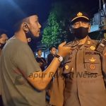 Aksi Responsif Polsek Kota Bubarkan Kerumunan Massa