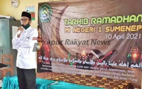 Menyambut Bulan Suci, MIN 1 Sumenep Gelar Acara Tarhib Ramadhan 1442 H