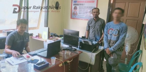 Akhirnya Pj. Kades Saobi Dipolisikan Oleh Suami Sah IA