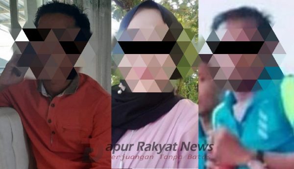 Akhirnya Pj. Kades Saobi Dipolisikan Oleh Suami Sah IA