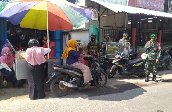 Woro Woro, Koramil 0823/04 Mangaran Sosialisasi Prokes