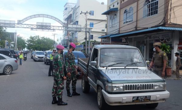 Hari Pertama PPKM, Masyarakat Yang Hendak ke Pasar Harus Ada Bukti Sertifikat Vaksin
