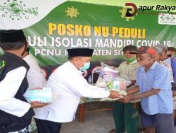 PCNU Kabupaten Situbondo, Tebar Kebaikan Dengan Membagikan Sembako