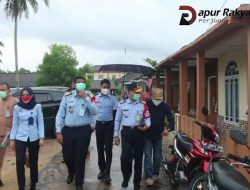 HUT Kemerdekaan RI ke-76, Kanwil Kumham Kepri berikan Bantuan Ratusan Paket Sembako ke Masyarakat yang Terdampak Covid