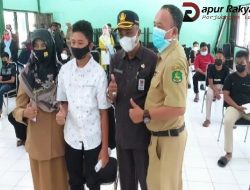Plt Kepala Dinas Pendidikan, Monitoring Pelaksanaan Vaksinasi