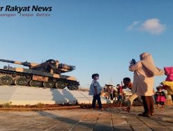 Monumen Tiga Matra TNI Sudah Lengkap Dengan Datangnya Tank AMX-13