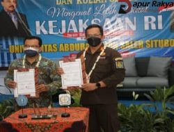 Universitas Abdurachman Saleh Melakukan MOU dengan Kejaksaan Negeri Situbondo
