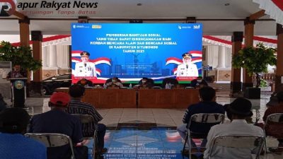 Bupati Situbondo Berikan Bantuan Bagi Korban Bencana Alam