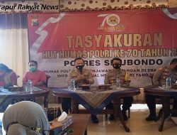 HUT Humas Polres Situbondo ke 70, Kapolres Berharap Tingkatkan Kemitraan Bersama Media