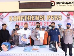 Sambut Tutup Tahun 2021, Gelar Konferensi Pers Situasi Kamtibmas Selama Tahun 2021