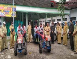 Lepas Dua Hand Tracktor Untuk Menjadikan Desa Bersih dari Sampah