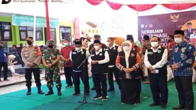 Bupati Situbondo bersama OPD Mengikuti arahan Presiden RI secara Vidcon