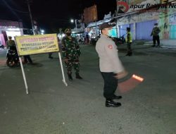 Sinergitas Cegah Penyebaran Covid-19, Koramil 0823/4 dan Polsek Mangaran Kembali Gelar Operasi.