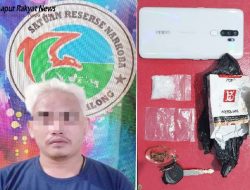 Bingung dikejar Polisi, Pengedar Narkotika di Tabalong Buang Kotak Rokok Berisi Sabu