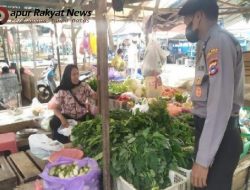 Tekan Tindak Kriminalitas Jelang Ramadhan, Sat Samapta Polres HSS Rutin Patroli Dialogis di Pasar Tradisional