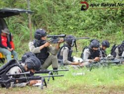 Sat Brimob Polda Kalsel BKO Polda Papua Ikuti Latihan Pra Ops Amole 2022