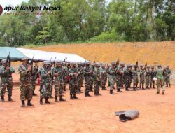 Prajurit Gurita Perkasa Yonmarhanlan IV Laksanakan Latihan Menembak Perorangan
