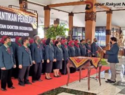 Ketua Ikatan Dokter Indonesia Wilayah Jawa Timur Lantik IDI Kabupaten Situbondo