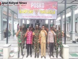 Kasdim 0823 Situbondo Kunjungi Kampung Pancasila di Berbagai Kecamatan.