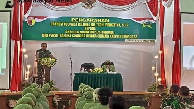 Ini Pesan Danrem 083 Baladhika Jaya kepada Babinsa Kodim 0823 Situbondo