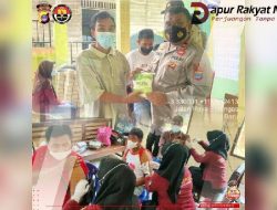 Usai Divaksin, Masyarakat Teluk Gosong Dan Pulau Laut Timur dapat Gula Gratis