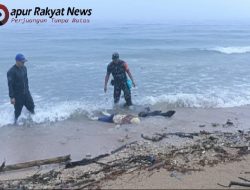 Mayat dengan Kondisi Mengenaskan ditemukan dipantai Desa Tarebung