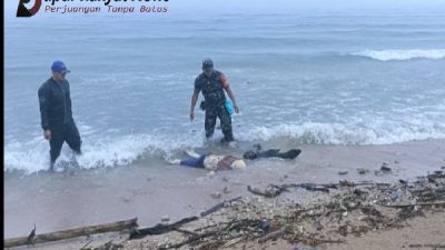 Mayat dengan Kondisi Mengenaskan ditemukan dipantai Desa Tarebung