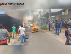 Adek Bermain Korek Api, Kakak mengalami Luka Bakar.