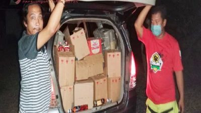 Jelang Ramadhan, Polisi Sita 238 Miras di Pondok John