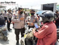 Wakapolres Batola bersama PJU Polda Kalsel Ikuti Vicon dengan Kabareskrim