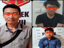 Gelapkan Rokok Red Bold Senilai 336 Juta, Tiga Pria Diamankan Aparat Kepolisian