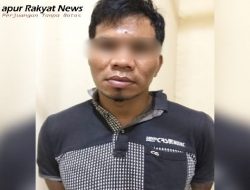 Apes Enak-enak Hisap Sabu, Malah Polisi Datang