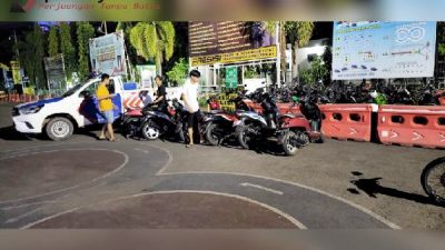 Razia Balap Liar di HSU, Polisi Sita Enam Unit Motor Roda Dua