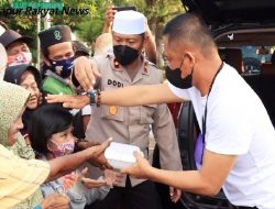 Masyarakat Mitra Polri, Kombes Sabana Rutin Bagi Takjil