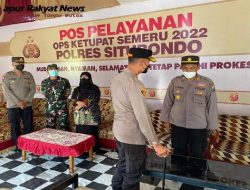Kapolres Situbondo Bersama Forkopimda Lakukan Inspeksi Ke Pos Pam Ketupat Semeru 2022