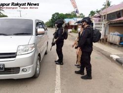 Polisi Imbau Pemudik yang Melintas di Kawasan Pamukan Utara agar Memanfaatkan Pos PAM
