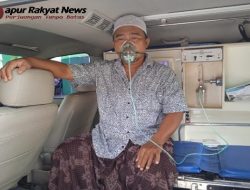 Walau Sedang Cedera Akibat Kecelakaan, Warga Dusun Pecarron tetap Hadiri Pemilihan Kepala Desa Antar Waktu