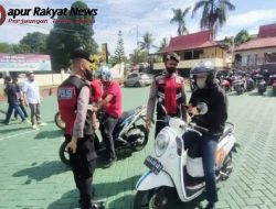 Pasca Lebaran, Polres Balangan Kembali Gelar Razia Vaksin