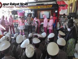Dapat Kunjungan dari TK Kemala Bhayangkari 12, Ini Kata Kapolres Tabalong