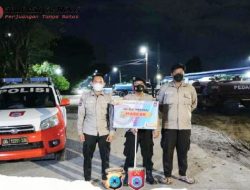 Personil Dit Pam Obvit Polda Kalsel, kembali Lakukan Patroli Obyek Vital di Banjarmasin
