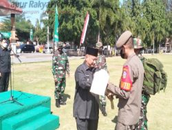 Pesan Bupati Situbondo saat Pimpin Upacara Pembukaan TMMD ke 114 Tahun 2022