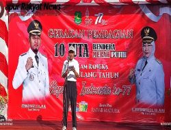 Pemkab Sumenep Launching Gerakan 10 Juta Bendera Merah Putih
