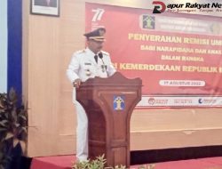 Bupati dan Wakil Bupati Hadiri Pemberian Remisi Kemerdekaan di Rutan Kelas II B Situbondo