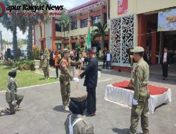 Bendera Pataka Jer Basuki Mawa Beya sampai di Kabupaten Sumenep