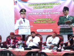 Rangkaian Bulan Bung Karno, Pemkab Gelar Bincang Santai bersama Bupati Sumenep
