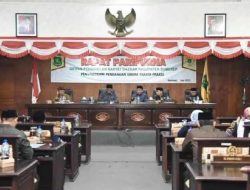 DPRD Sumenep Gelar Rapat Paripurna Penyampaian Pandangan Umum Fraksi Fraksi