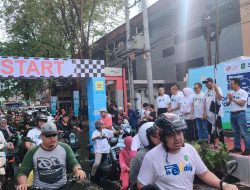 Pemkab Sumenep bersama PT PLN menggelar Konvoi ASIX dengan Kendaraan Listrik