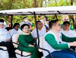 Bersama Khofifah, Megawati Resmikan Kebun Raya Mangrove Gunung Anyar Surabaya